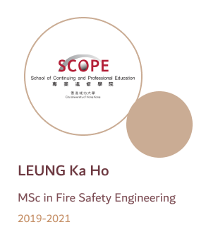 BEng (Hons) Fire Engineering / MSc Fire Safety Engineering 13