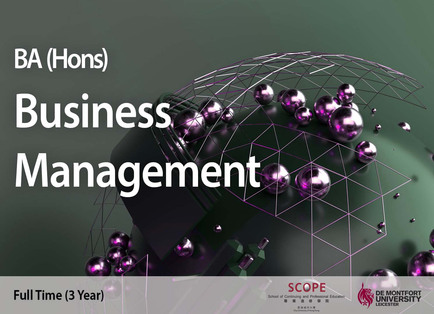 BA (Hons) Business Management 商業管理榮譽文學士