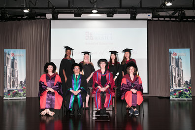 Presentation of EdD and MEd graduates